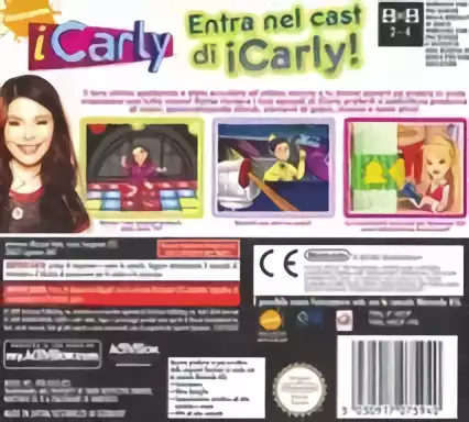 Image n° 2 - boxback : iCarly (DSi Enhanced)